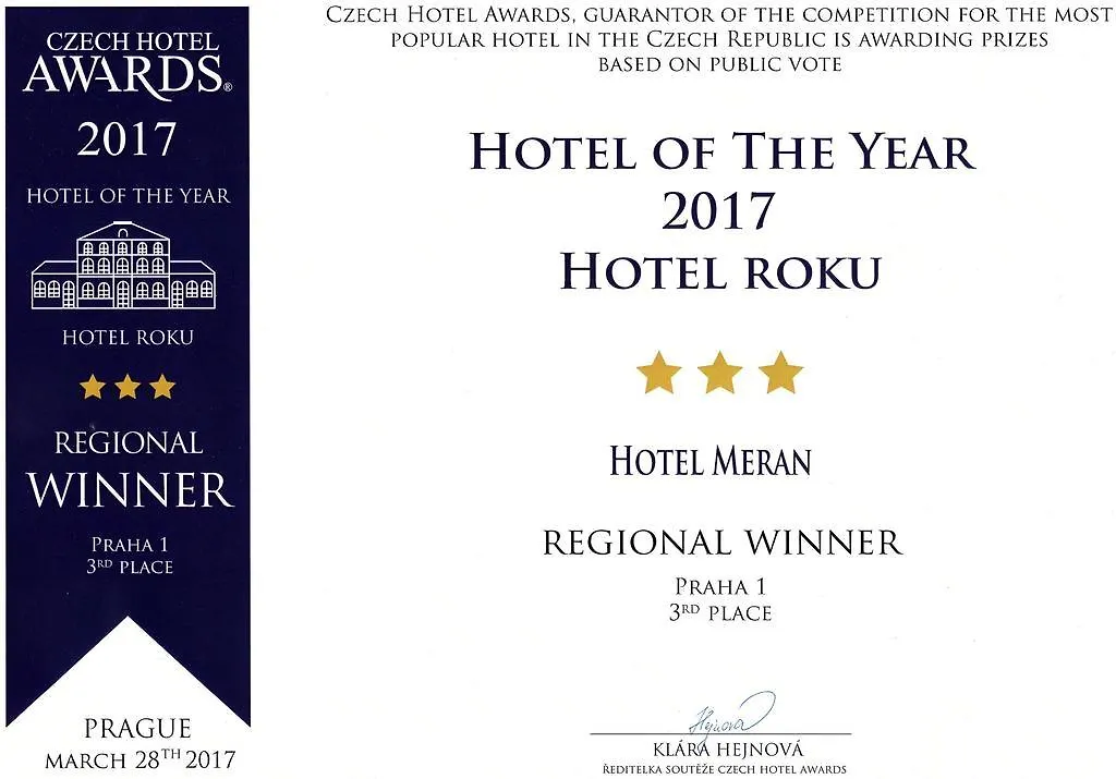Hotel Meran Prague